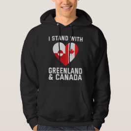 Sudadera Estoy Con Groenlandia Y Canadá