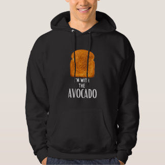 Sudadera Estoy con la tostada de aguacate, fácil certamen d