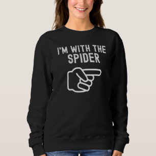 Sudadera Estoy con las parejas de araña coincidiendo con Ha