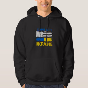 Sudadera Estoy de pie con Ucrania