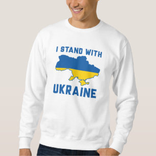 Sudadera Estoy de pie con Ucrania