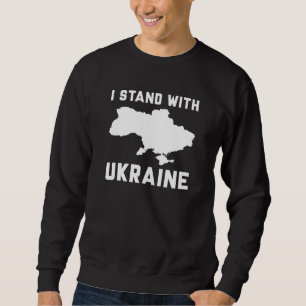 Sudadera Estoy de pie con Ucrania