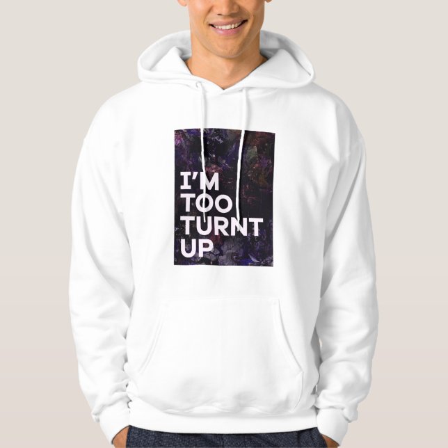Sudadera Estoy demasiado excitado (Anverso)
