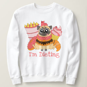 Sudadera Estoy Dietando