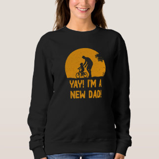 Sudadera ¡Estoy emocionado de ser un nuevo papá Anuncio de
