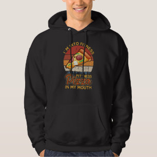 Sudadera Estoy En El Fitness Fit Ness Pizza En Mi Boca Pizz