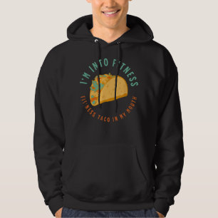 Sudadera ESTOY EN LA FITNESS TACO En Mi Boca Tacos Mexicano
