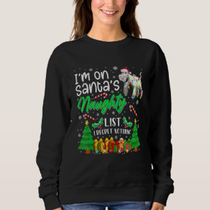 Sudadera Estoy En La Lista Traviesa De Santa Perro Schnauze