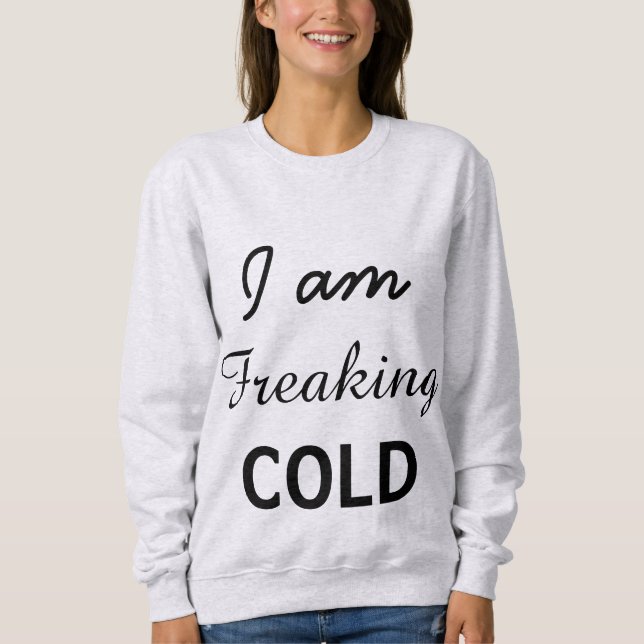 Sudadera Estoy frenando (Anverso)