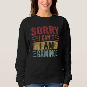 Sudadera Estoy jugando videojuegos jugador para chicos ado