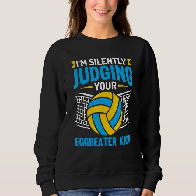 Sudadera Estoy Juzgando Silenciosamente Tu Patada de Batido (Anverso)