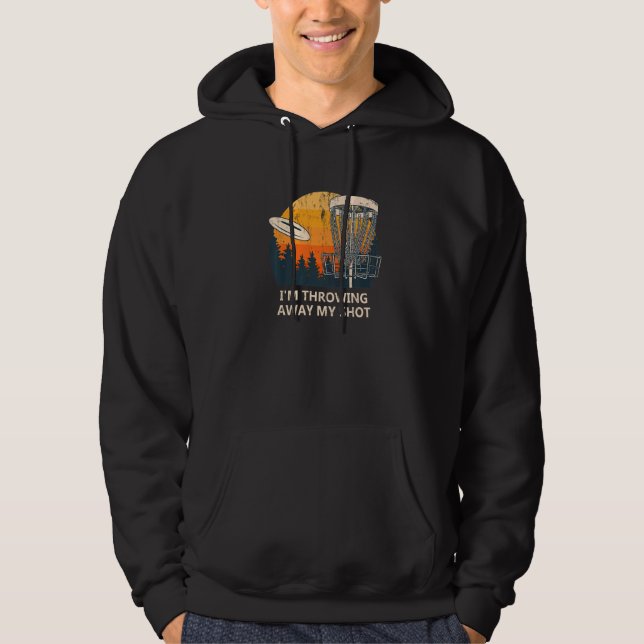 Sudadera Estoy lanzando mi concurso de golf de disco calien (Anverso)