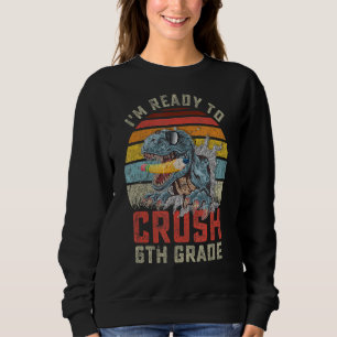 Sudadera Estoy listo para aplastar a los dinosaurios de sex