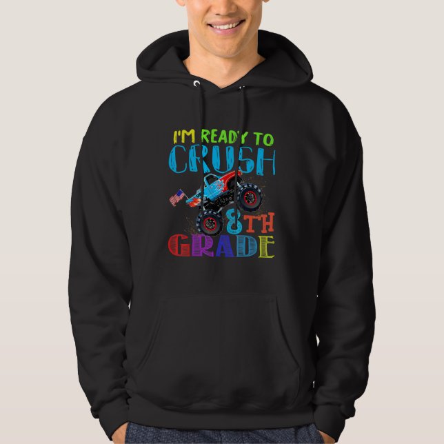 Sudadera Estoy Listo Para Aplastar A Los Monstruos De Octav (Anverso)