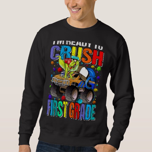 Sudadera Estoy listo para aplastar a los Monstruos de Prime (Anverso)