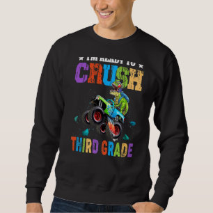 Sudadera Estoy listo para aplastar a Monstruo de Dinosaurio