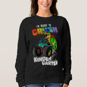 Sudadera Estoy listo para aplastar al monstruo de jardín de