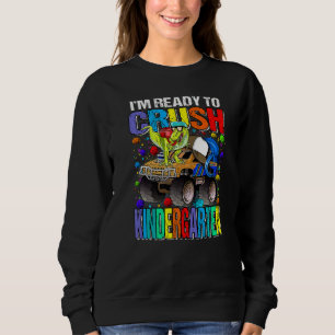 Sudadera Estoy listo para aplastar al monstruo de jardín de