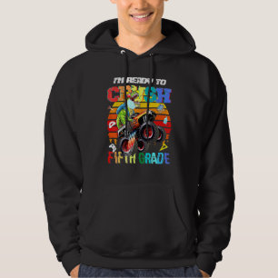 Sudadera Estoy Listo Para Aplastar El Camión De Monstruo De