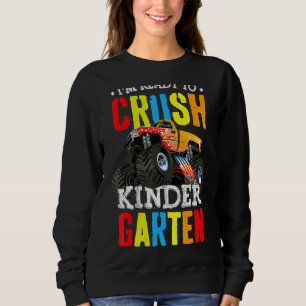 Sudadera Estoy Listo Para Aplastar El Camión De Monstruo De