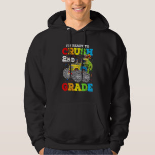 Sudadera Estoy listo para aplastar el Camión Monstruo de 2º