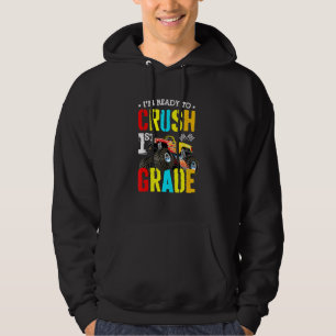 Sudadera Estoy Listo Para Aplastar El Camión Monstruo De Pr