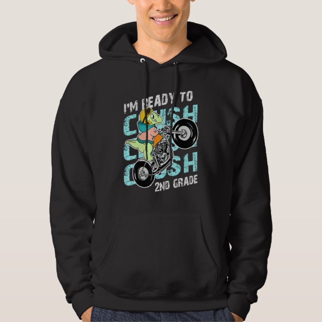 Sudadera Estoy Listo Para Aplastar El Segundo Grado De Vuel (Anverso)