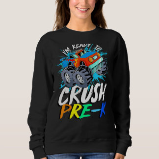Sudadera Estoy listo para aplastar la premezcla del camión