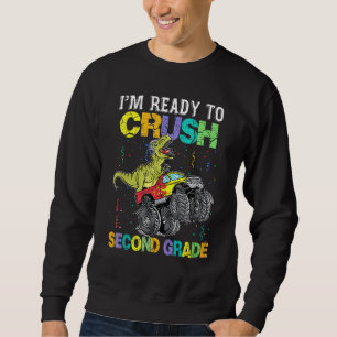 Sudadera Estoy Listo Para Destruir Dinosaurio De Camión Mon