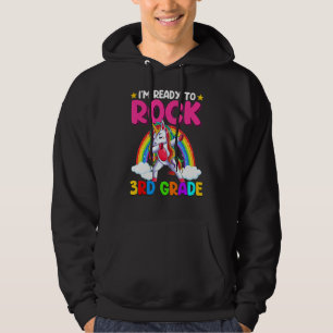 Sudadera Estoy listo para rodar a Unicornio de tercer grado