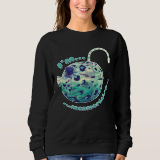 Sudadera "Estoy memerizando..." El pez-lámpara de puré real
