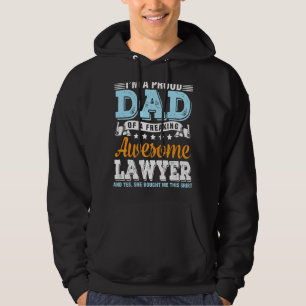Sudadera Estoy Orgullosa De Un Fabuloso Abogado.