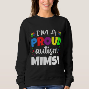 Sudadera Estoy Orgulloso De Mimsy Autism Awareness Heart