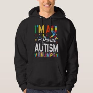 Sudadera Estoy orgulloso de que el autismo vaya a la par co