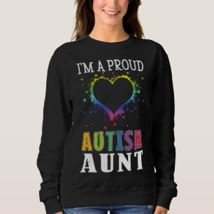 Sudadera Estoy Orgulloso De Que Tía Puzzle Autismo Especial