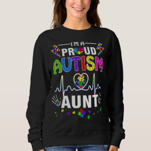 Sudadera Estoy orgulloso de ser autista, coraje de Chicas m
