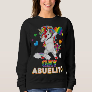 Sudadera Estoy orgulloso de ser gay LGBT Abuelito Orgullo D