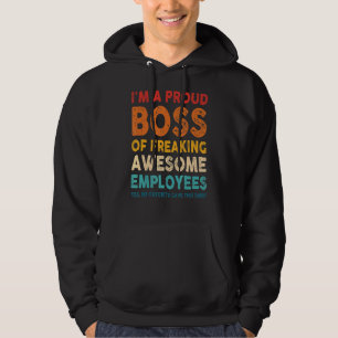 Sudadera Estoy Orgulloso Jefe de Impresionantes Empleados V