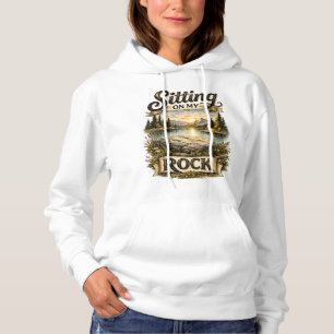 Sudadera Estoy Sentado en Mi Roca