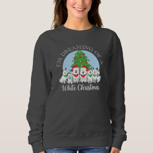 Sudadera Estoy soñando con una Navidad blanca con Aslan