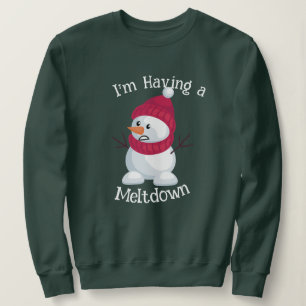 Sudadera estoy teniendo un caos de navidades graciosos de l