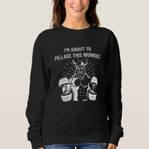 Sudadera Estoy Viendo A Pillar A Este Gy De Fitness De Trab