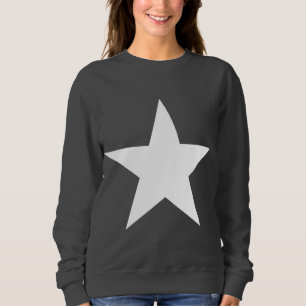 Sudadera Estrella (blanca)/la camiseta de las mujeres