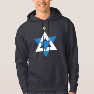 Sudadera Estrella de David Christmas Tree
