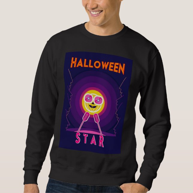 Sudadera Estrella de Halloween Goggles 31 Reino Unido Micró (Anverso)