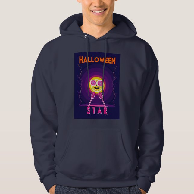 Sudadera Estrella de Halloween Goggles 31 Reino Unido Micró (Anverso)