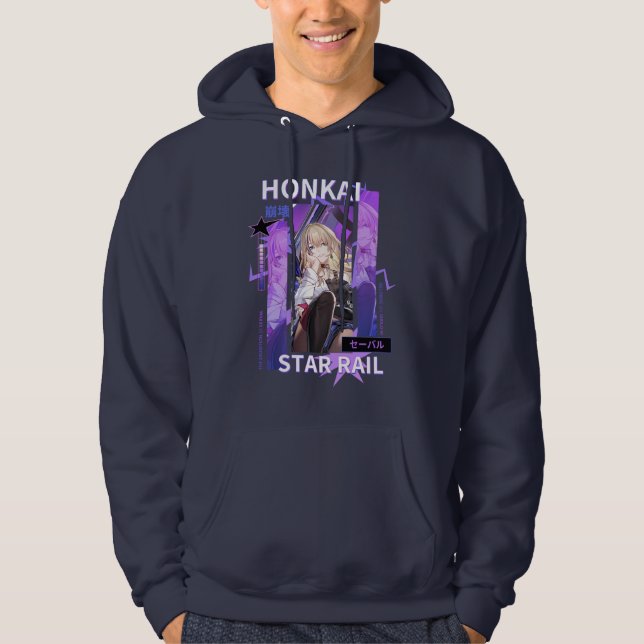 Sudadera Estrella de Honkai Serval Landau (Anverso)