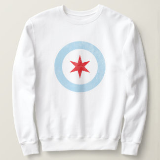 Sudadera Estrella de la bandera de Chicago con problemas