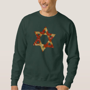 Sudadera estrella de pizza de david