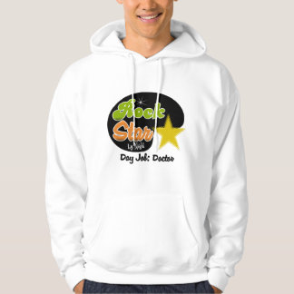 Sudadera Estrella del rock por noche - médico del trabajo